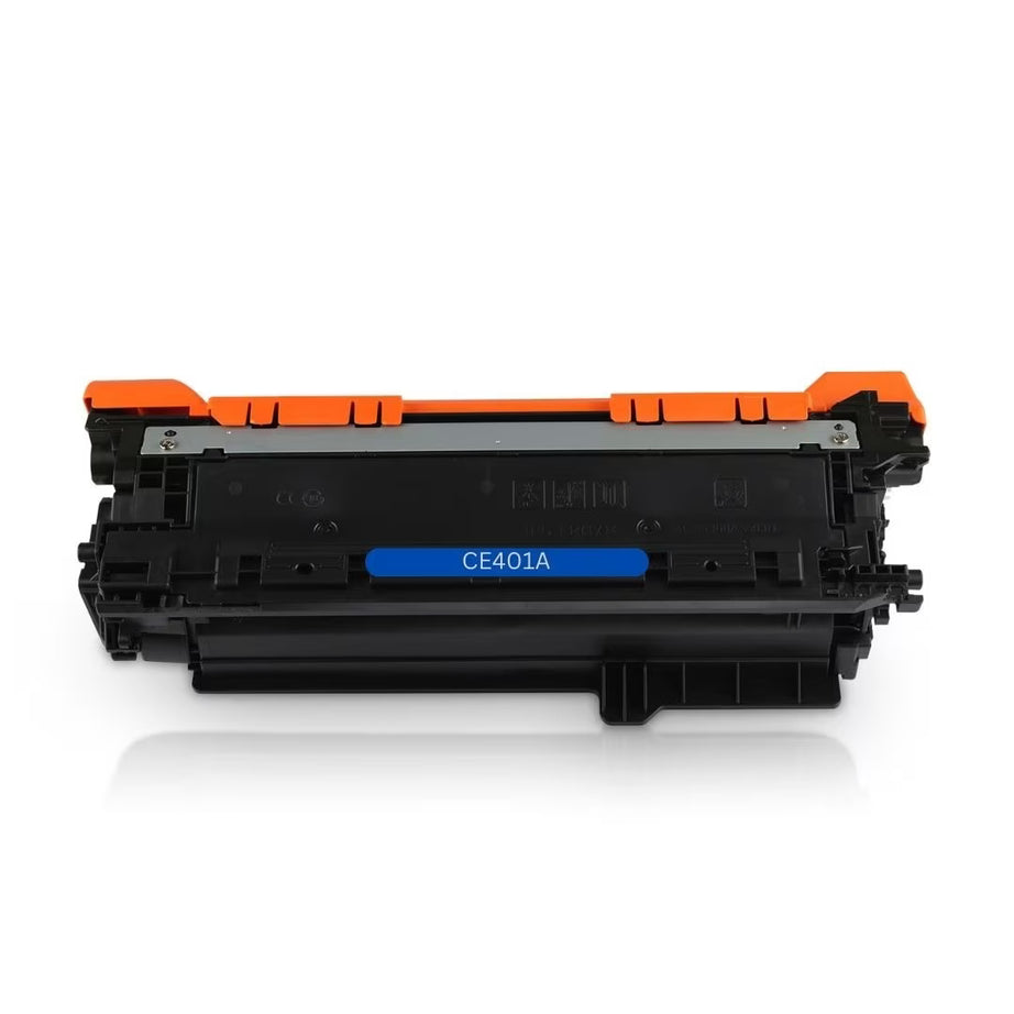 Toner compatibil HP 507A CE401A pentru HP LJ Enterprise M551 MFP, HP LJ Enterprise M575DN și HP LJ Enterprise M575DNF, Cyan, 6.000 pagini