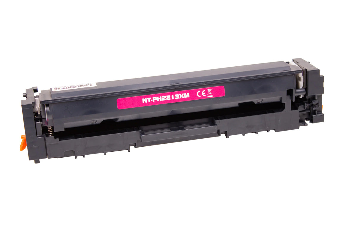 Toner compatibil HP 204X W2213X pentru HP Color LJ Pro M255dw (7KW64A) și HP Color LJ Pro MFP M282nw (7KW72A), Magenta, 2.400 pagini...