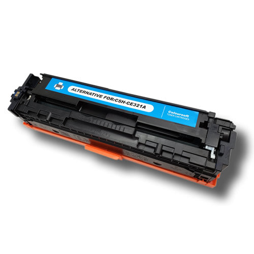 Toner compatibil HP 128A CB541A pentru HP Color LJ CP1213, HP Color LJCP1214 și HP Color LJCP1215, Cyan, 1400 pagini