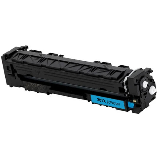 Toner compatibil HP CF401X pentru HP Color LJ M277dn, HP Color LJ M277dw și HP Color LJ Pro M252dn, Cyan, 2.300 pagini