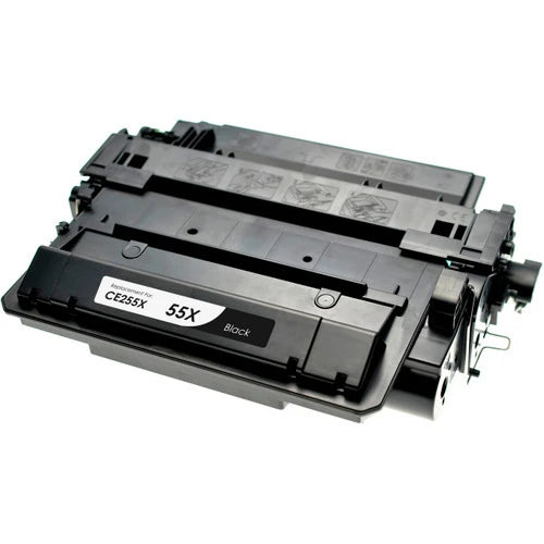 Toner compatibil HP 55X CE255X pentru HP LJ P3015 Series, HP LJ P3010 Series și HP LJ P3016 Series, Negru, 12.500 pagini