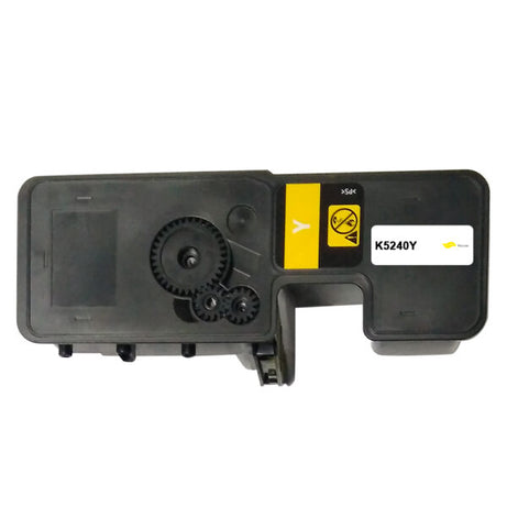 Toner compatibil Kyocera TK-5240Y pentru Kyocera Mita ECOSYS M 5526 cdw, Kyocera Mita ECOSYS M 5526 cdn și Kyocera Mita ECOSYS P 5026 cdw, Galben, 3.000 pagini