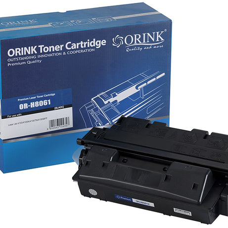 Toner compatibil HP 61A C8061A, Negru, 6000 pagini