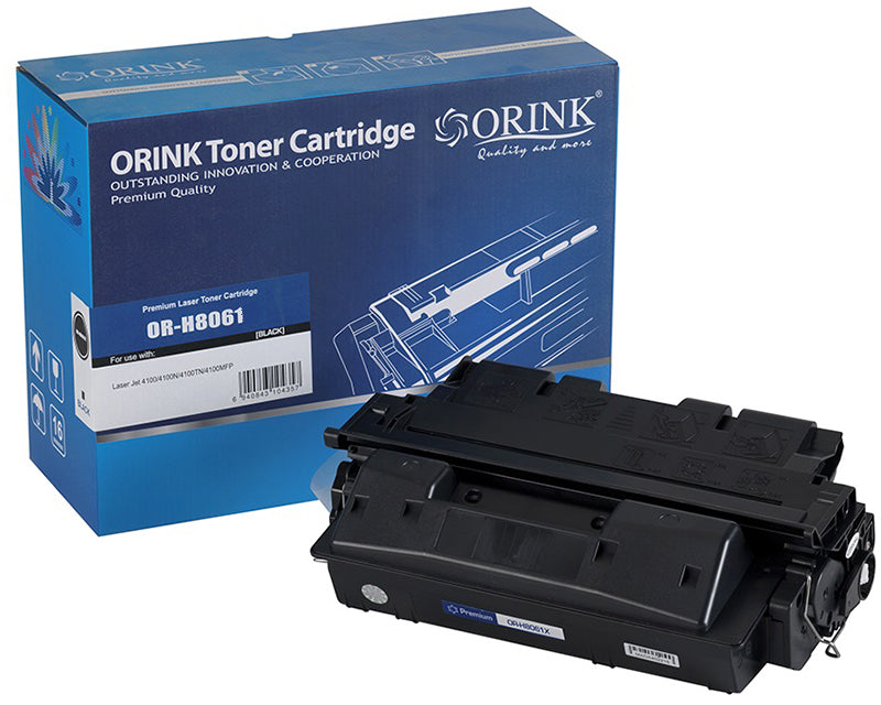 Toner compatibil HP 61A C8061A, Negru, 6000 pagini