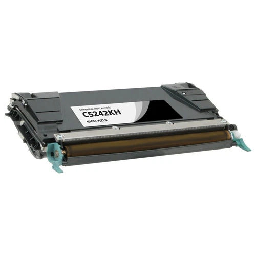 Toner compatibil Lexmark C5240 / 5242 BK, Negru, 8000 pagini
