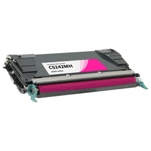 Toner compatibil Lexmark C5240 / 5242 M, Magenta, 5000 pagini