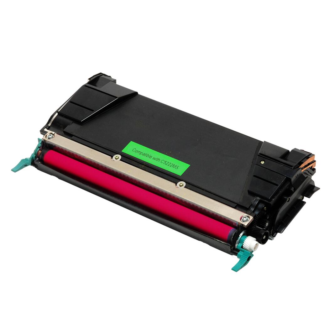 Toner compatibil Lexmark C5220 M, Magenta, 3000 pagini