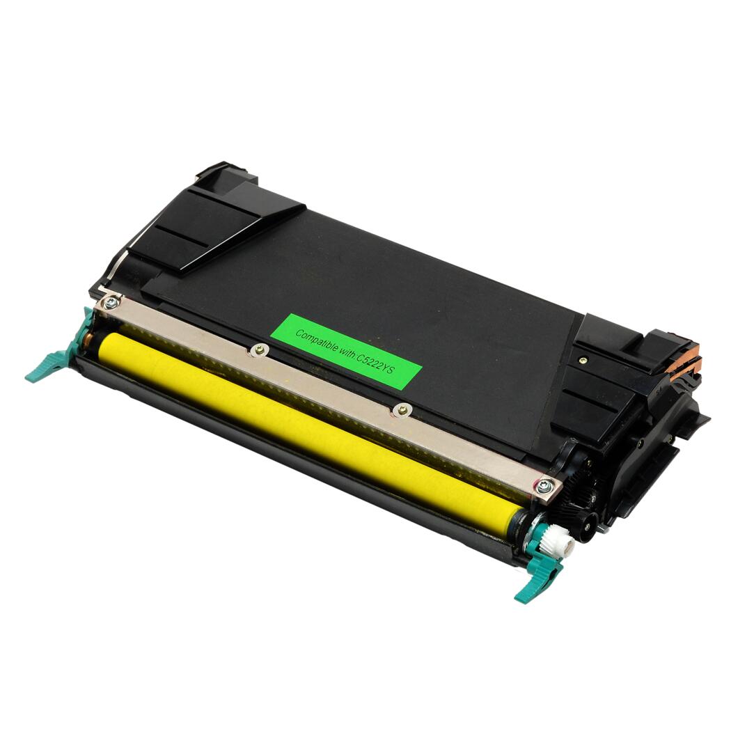 Toner compatibil Lexmark C5220 Y, Galben, 3000 pagini