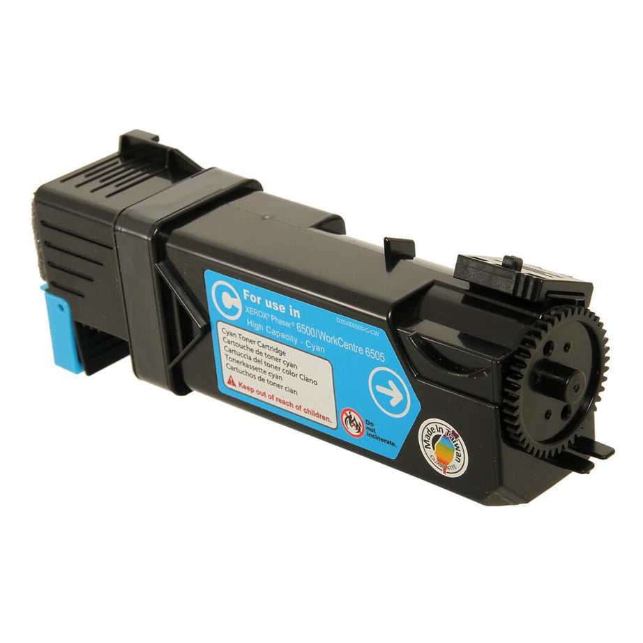 Toner compatibil Xerox 106R01598 / 106R01601, Cyan, 2500 pagini