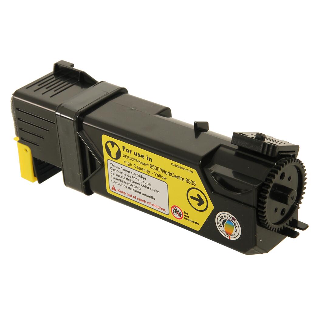 Toner compatibil Xerox 106R01600 / 106R01603, Galben, 2500 pagini