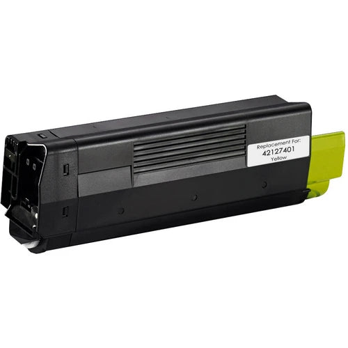 Toner compatibil OKI 42127401, Galben, 5000 pagini