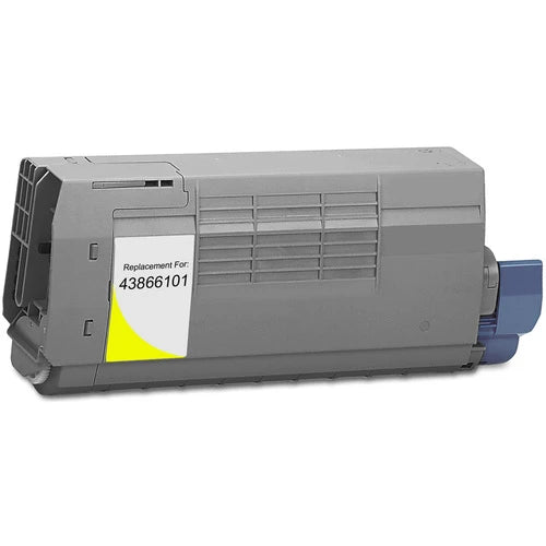 Toner compatibil OKI 44318605, Galben, 11000 pagini