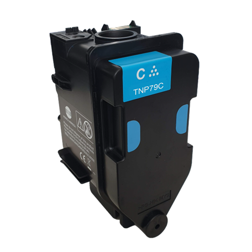 Toner compatibil Konica Minolta TNP79C pentru Konica Minolta C 3350i, Konica Minolta Bizhub C 4050i și Konica Minolta C 3351i, Cyan, 9.000 pagini