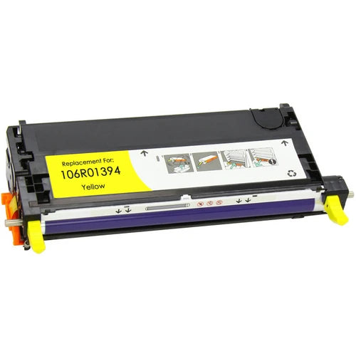 Toner compatibil Xerox 106R01394, Galben, 6000 pagini