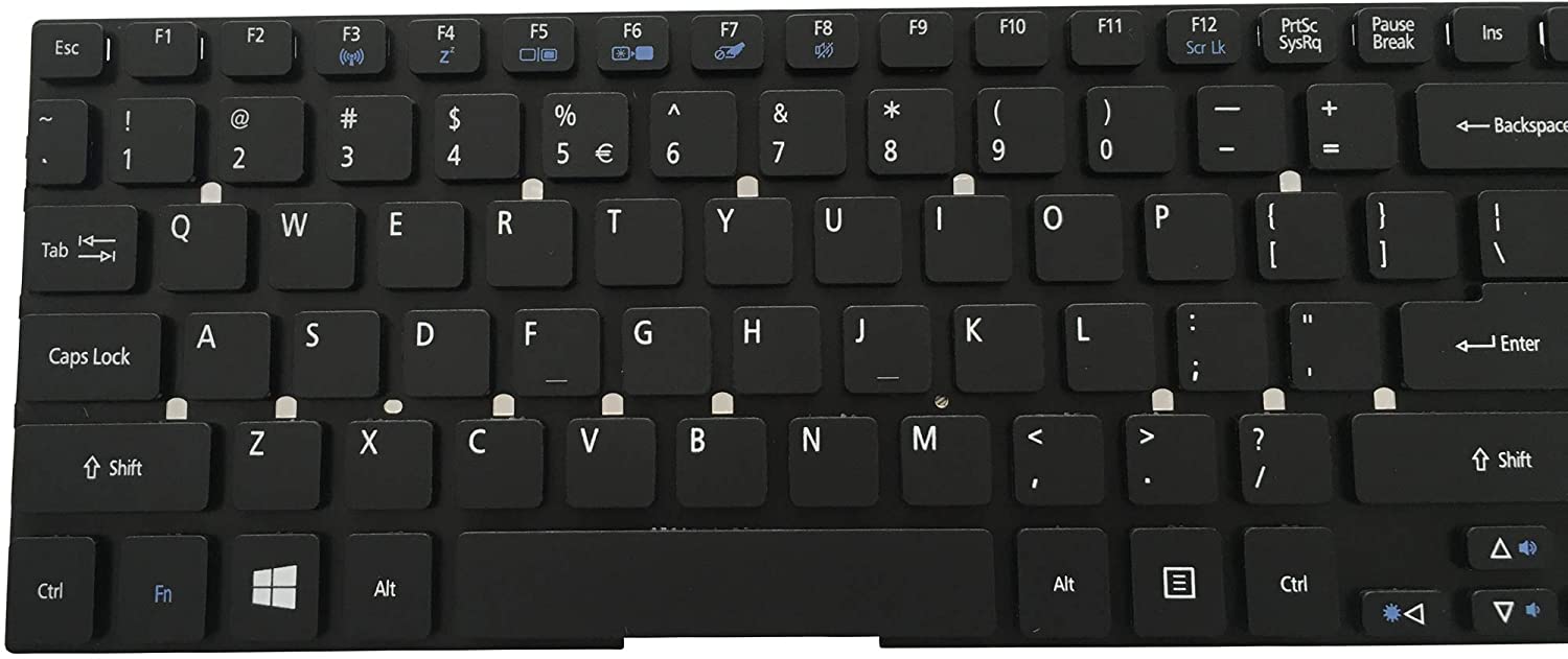 Tastatura laptop pentru Acer Aspire 5755 V3-531 V3-551 V3-571, US International, fără iluminare, cu NumPad