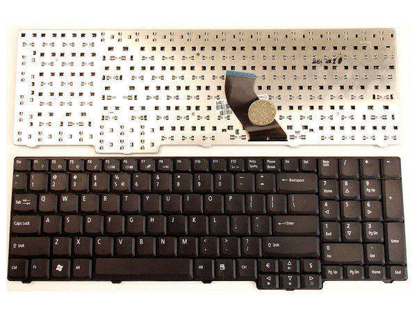Tastatura laptop pentru Acer Aspire 7720 Extensa 5635 fara 7730 Fujitsu LifeBook NH570, US International, fără iluminare, fără NumPad