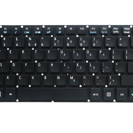 Tastatura laptop pentru Acer Aspire A114-31 A314-31 ES1-332 E5-476 E5-476G, US International, fără iluminare, fără NumPad