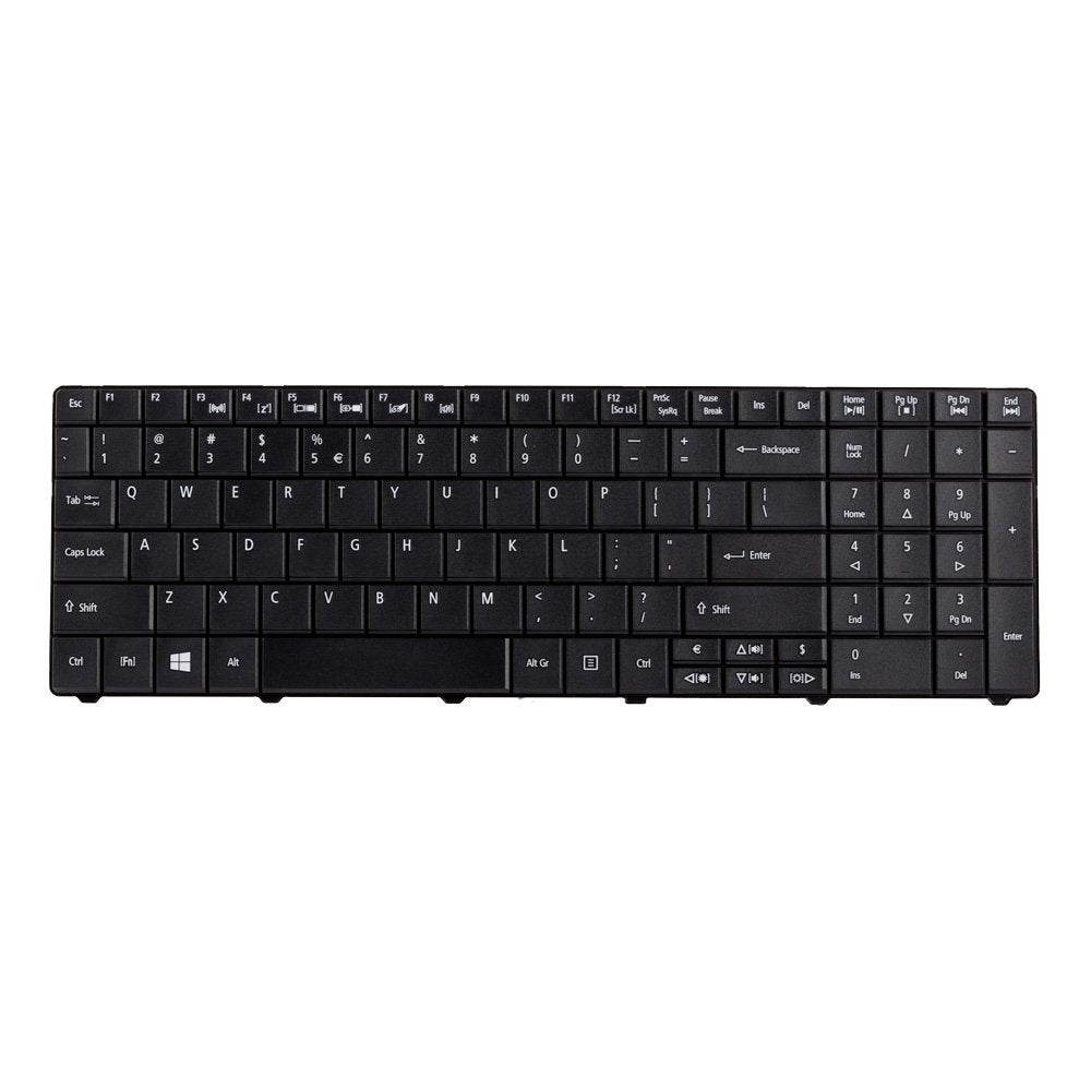 Tastatura laptop pentru Acer Aspire E1-521 E1-531 E1-531G E1-571 E1-571G E1-571G E1-531, US International, fără iluminare, cu NumPad