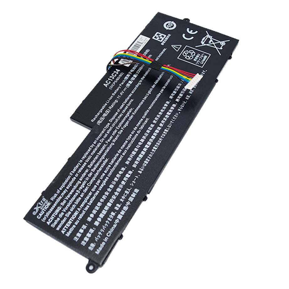 Baterie laptop Acer Aspire E3-111 E3-112 E3-112M ES1-111 ES1-111M V5-122P V5-132P AC13C34, 3 celule, 2200mAh, 11.4V, Li-Polymer