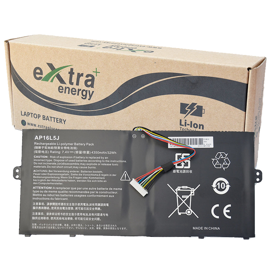 Baterie laptop Acer Aspire Swift 5 SF514-52T SF514-53T SP111-32N SP111-33 SP111-34N SF514 TravelMate X5 TMX514-51-560Q TMX514-51T-50MW AP16L5J, 2 celule, 4350mAh, 7.4V, Li-Polymer