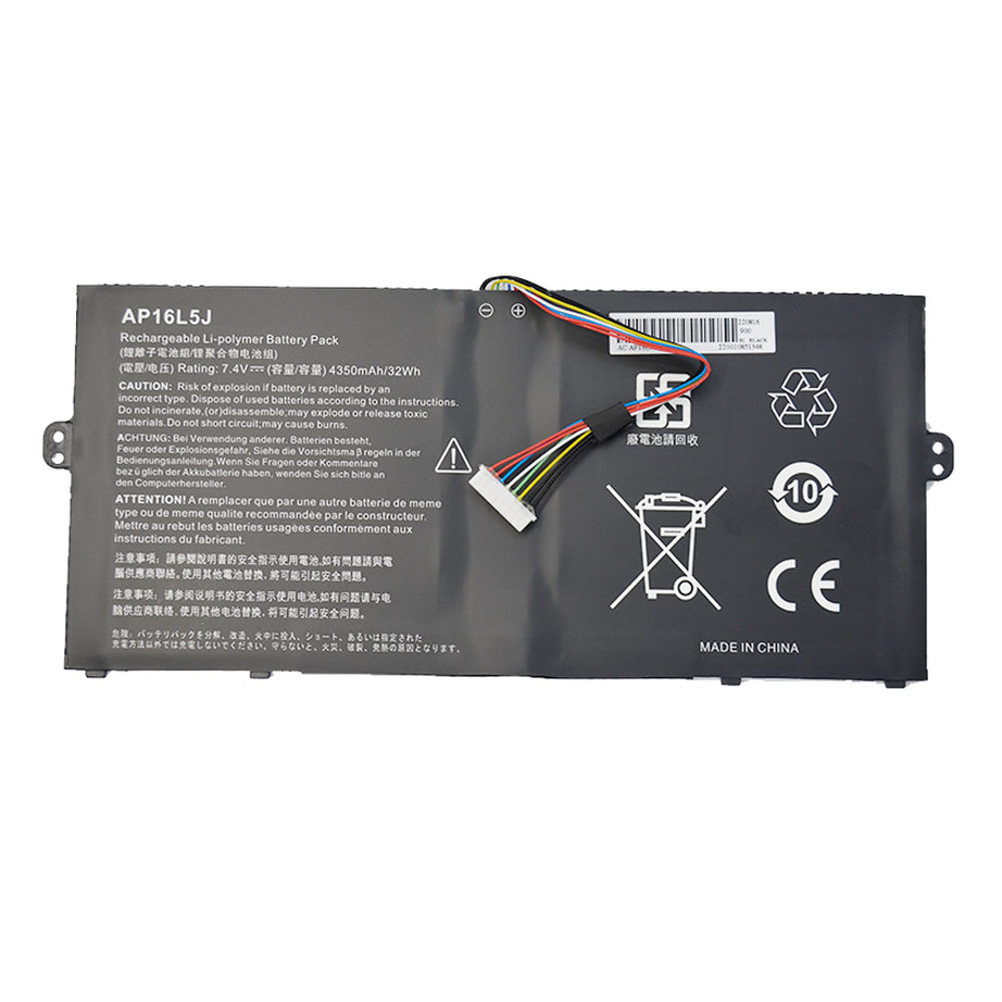 Baterie laptop Acer Aspire Swift 5 SF514-52T SF514-53T SP111-32N SP111-33 SP111-34N SF514 TravelMate X5 TMX514-51-560Q TMX514-51T-50MW AP16L5J, 2 celule, 4350mAh, 7.4V, Li-Polymer