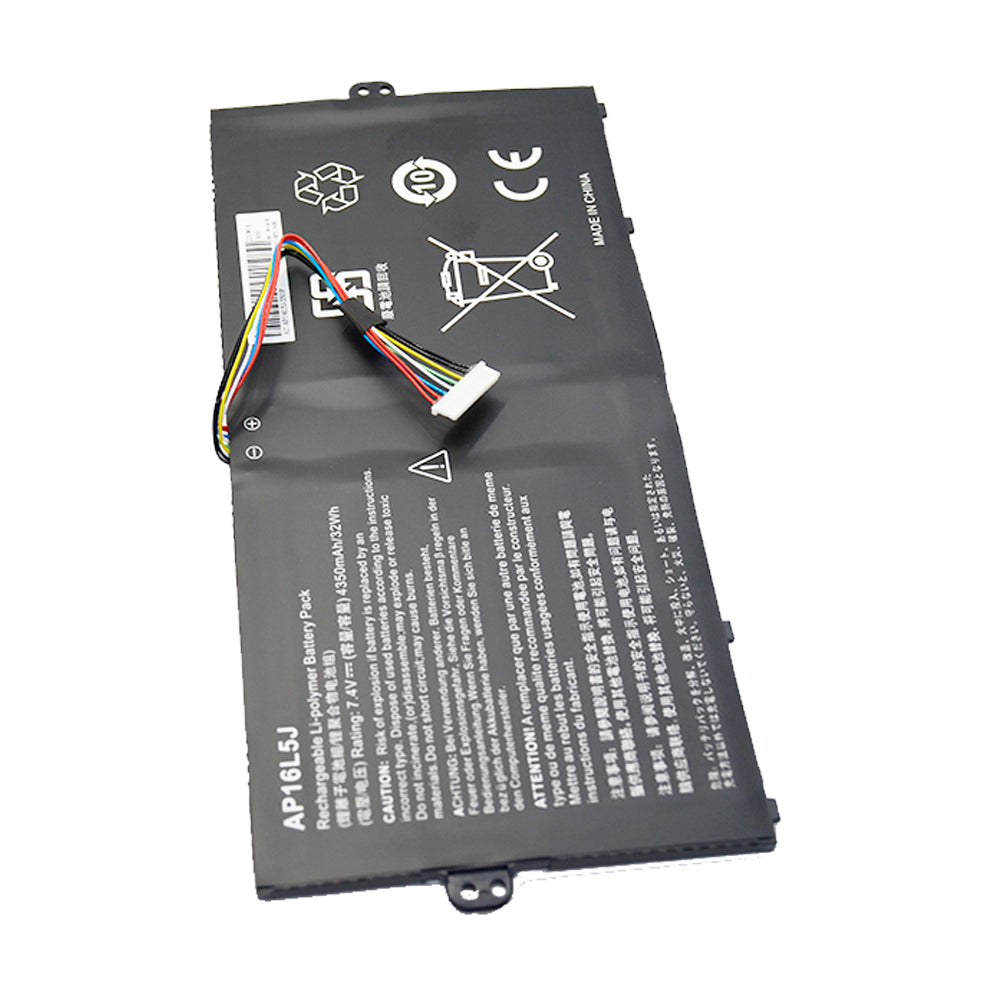 Baterie laptop Acer Aspire Swift 5 SF514-52T SF514-53T SP111-32N SP111-33 SP111-34N SF514 TravelMate X5 TMX514-51-560Q TMX514-51T-50MW AP16L5J, 2 celule, 4350mAh, 7.4V, Li-Polymer