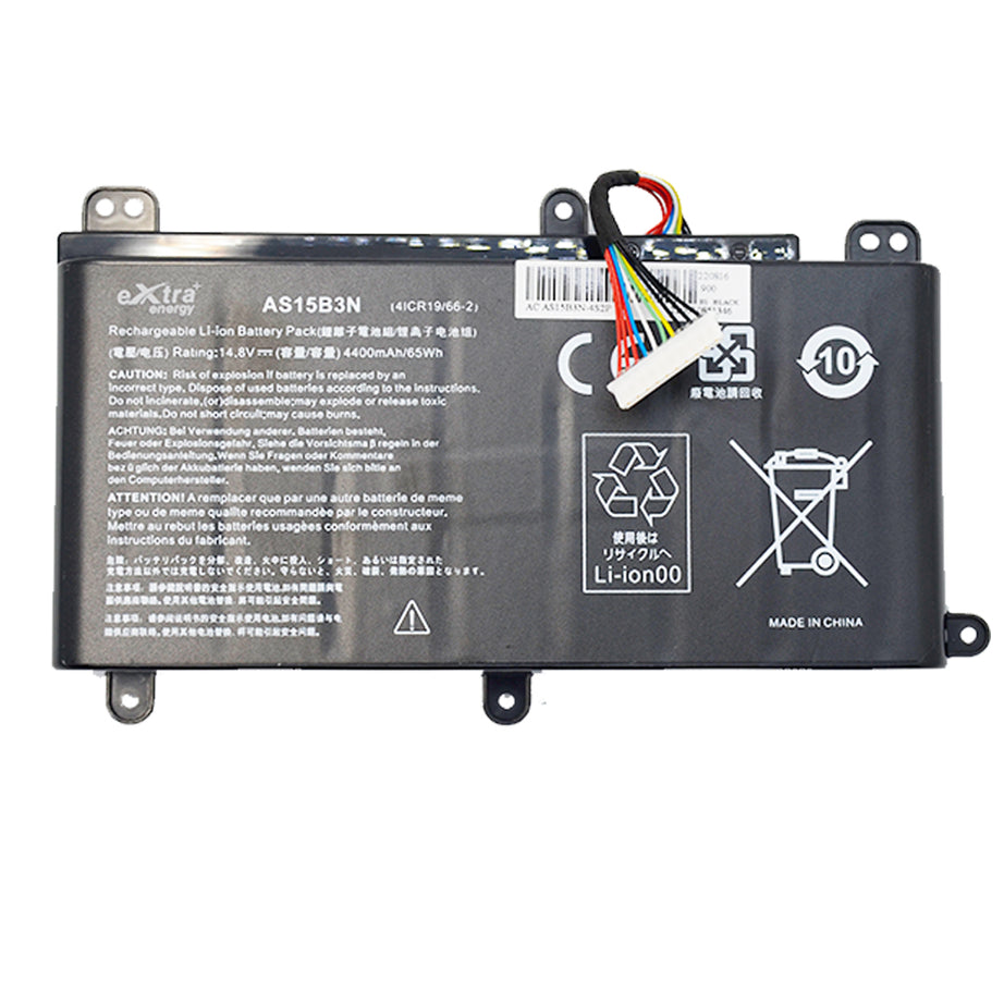 Baterie laptop Acer Predator 15 G9-591 G9-591G G9-592 G9-592G G9-593 17 G9-791 G9-791G G9-792 G9-792G GX-792 21X GX21-71 AS15B3N, 6 celule, 4400mAh, 14.8V, Li-Ion