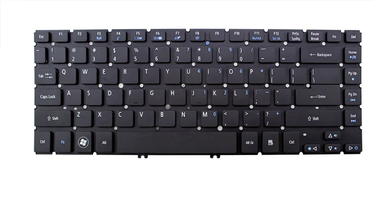 Tastatura laptop pentru Acer Aspire M5-481 M5-481T M5-481TG M5-481G 481PT 481PTG M5-481P X483 X483G Z09, US International, fără iluminare, fără NumPad