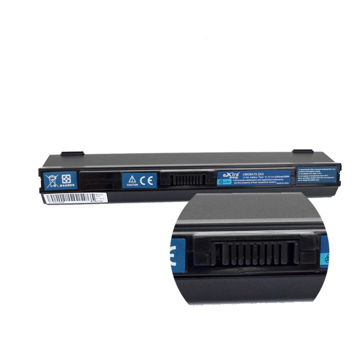 Baterie laptop Acer Aspire One 531 531H 751 751H ZA3 ZG8 UM09A71, 6 celule, 4400mAh, 11.1V, Li-Ion