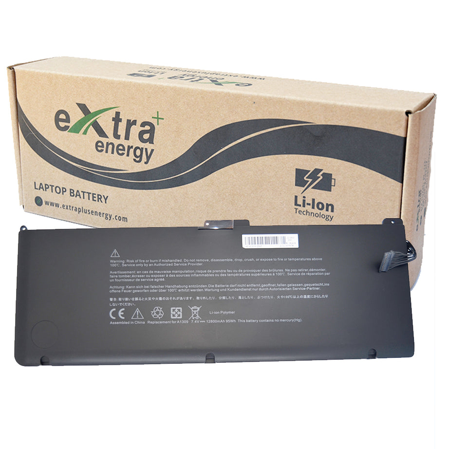 Baterie laptop pentru Apple MacBook Pro 17 A1297 (Early 2009, Mid 2009, Mid 2010) A1309, 8 celule, 12800mAh, 7.4V, Li-Ion