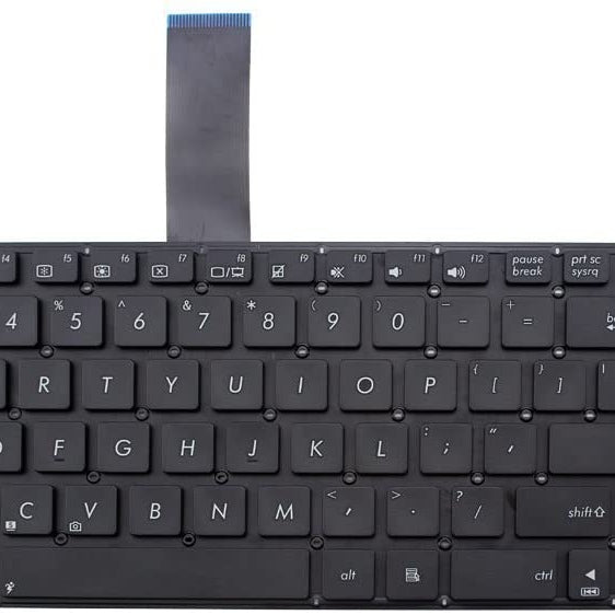 Tastatura laptop pentru Asus A551 A551C A551CA A551M A551MA A551MAV fara rama, US International, fără iluminare, cu NumPad