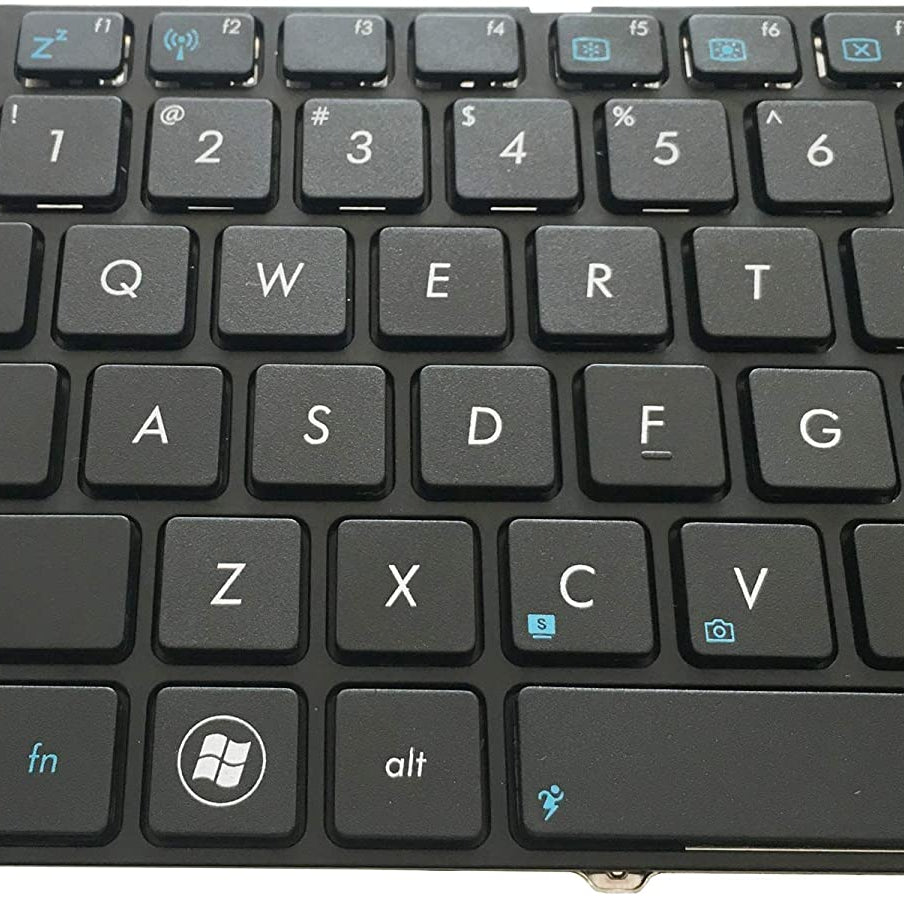 Tastatura laptop pentru Asus K52 G73 X53 x54 X55A G60 R503C X55VD cu rama, US International, fără iluminare, cu NumPad