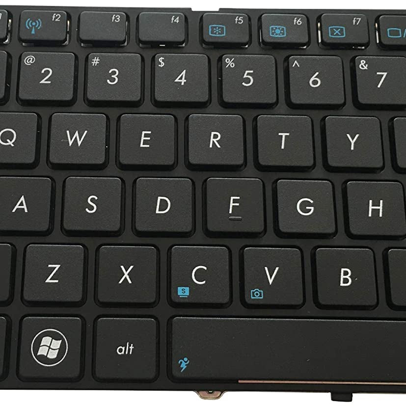 Tastatura laptop pentru Asus K52 G73 X53 x54 X55A G60 R503C X55VD cu rama, US International, fără iluminare, cu NumPad