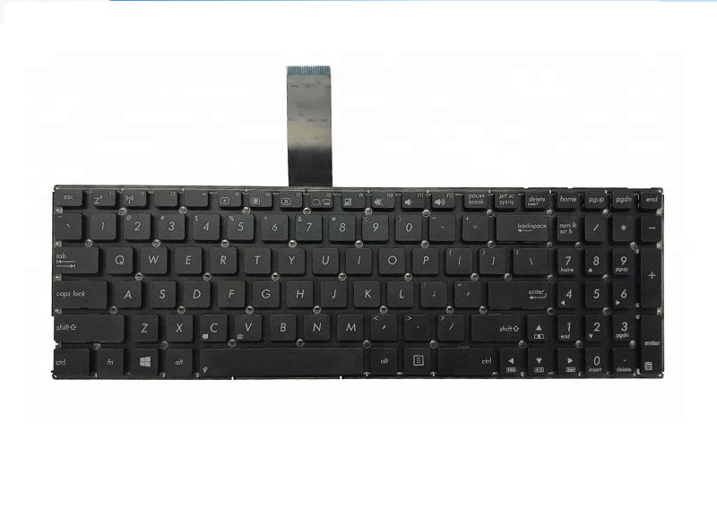 Tastatura laptop pentru Asus K56 X555L S56 A56 X556U R505, US International, fără iluminare, cu NumPad