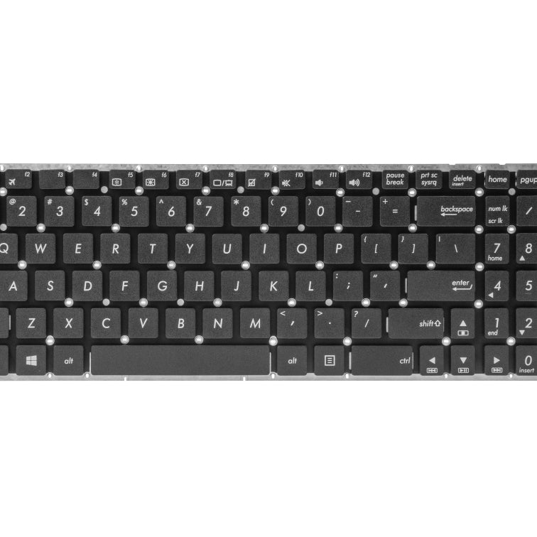 Tastatura laptop pentru Asus R540 A540S X540L X540LA X544 X540S, US International, fără iluminare, cu NumPad