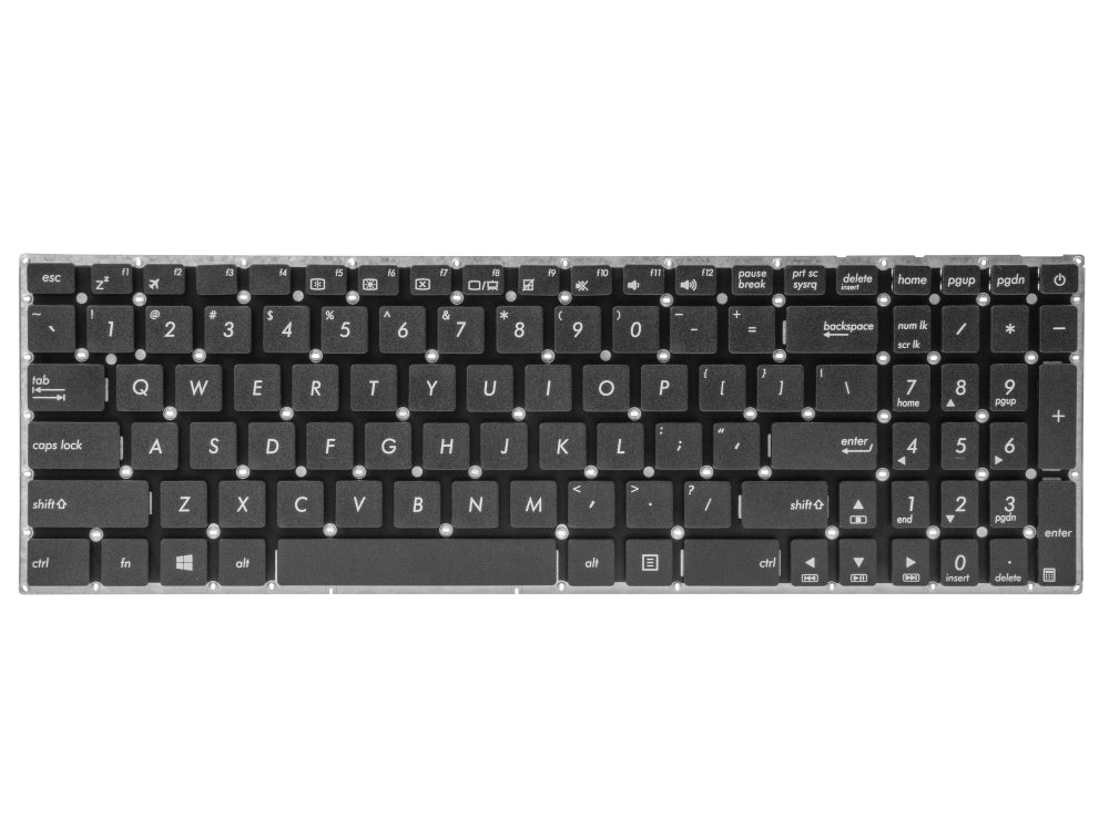 Tastatura laptop pentru Asus R540 A540S X540L X540LA X544 X540S, US International, fără iluminare, cu NumPad
