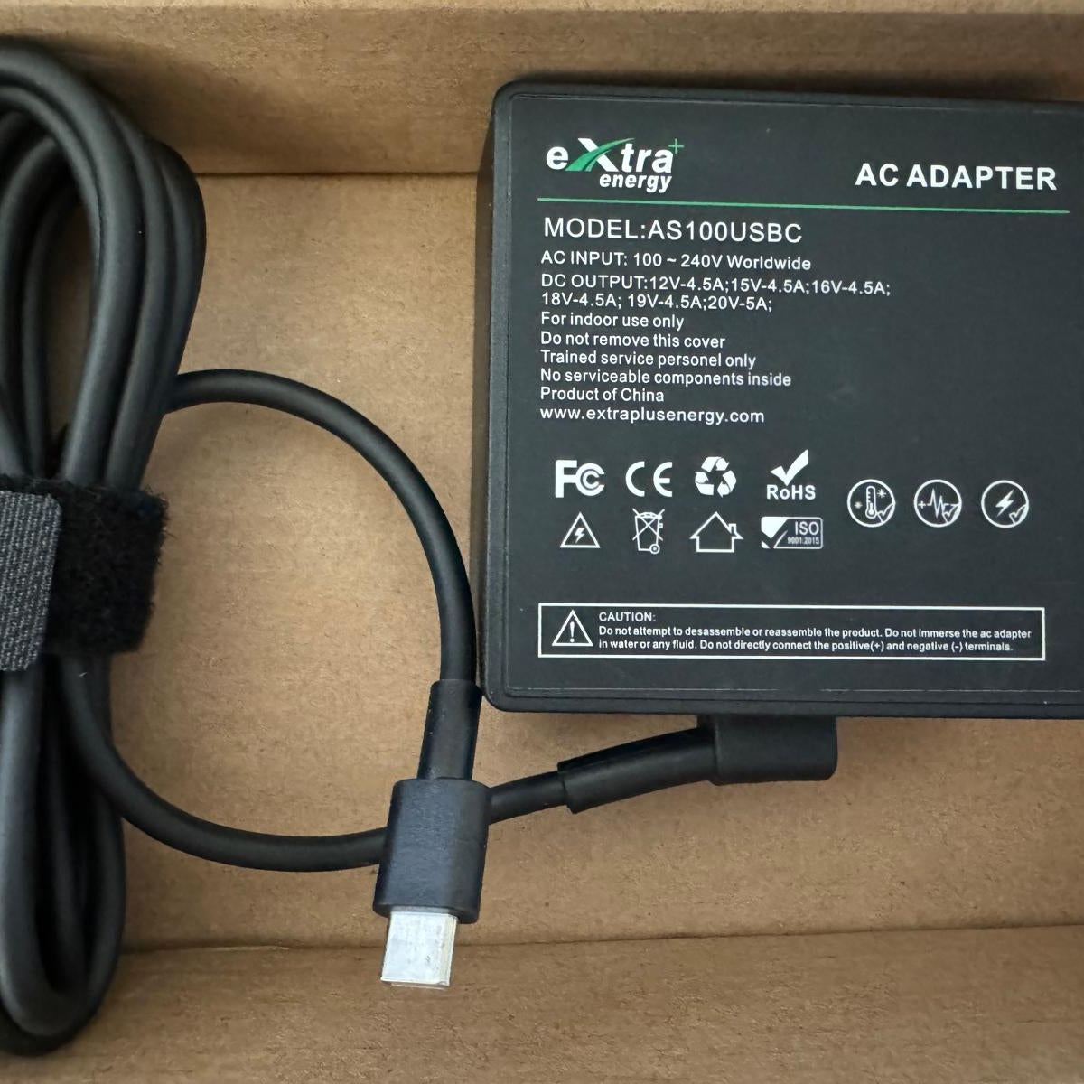 Incarcator laptop Asus USB-C (TYPE C) 100W 9V-20V 5A