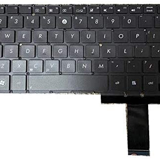 Tastatura laptop pentru Asus ZENBOOK UX31 UX31A UX32VD NEAGRĂ CU BUTON DE PORNIRE, US International, fără iluminare, fără NumPad