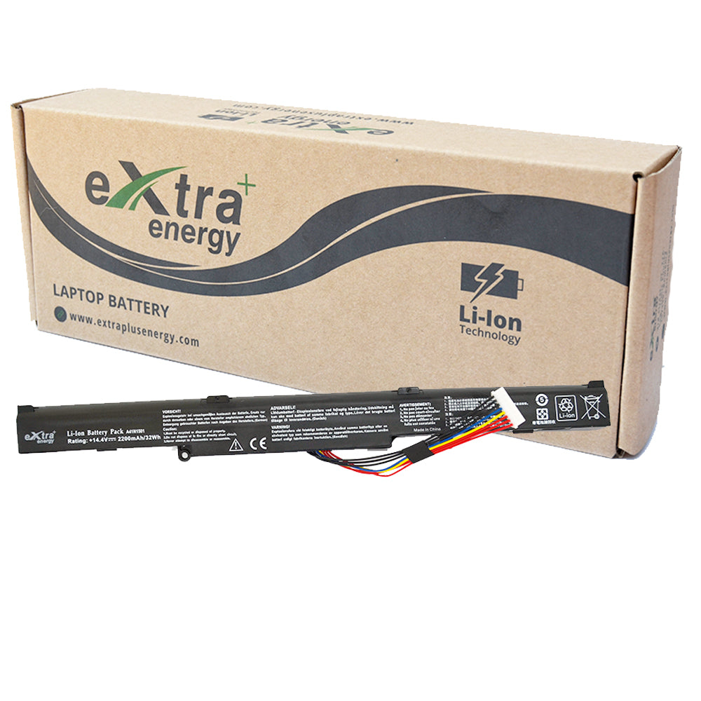 Baterie laptop Asus ROG GL752 GL752V GL752VW, Asus VivoBook Pro N552 N552V N552VW N552VX N752 N752V N752VX A41N1501, 4 celule, 2200mAh, 14.4V, Li-Ion