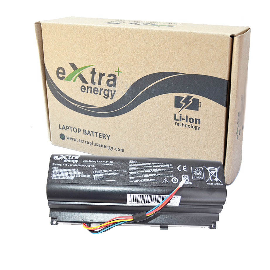 Baterie laptop Asus G751 G751J G751JL G751JM G751JT G751JY GFX71 A42N1403, 8 celule, 4400mAh, 15V, Li-Ion