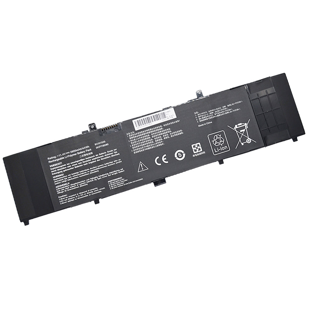 Baterie laptop Asus ZenBook UX310 UX310UA UX310UQ UX310UF UX410 UX410UA UX3410UA UX410UQ U4000U U400UQ UX410UF RX310U B31N1535, 3 celule, 3900mAh, 11.4V, Li-Polymer