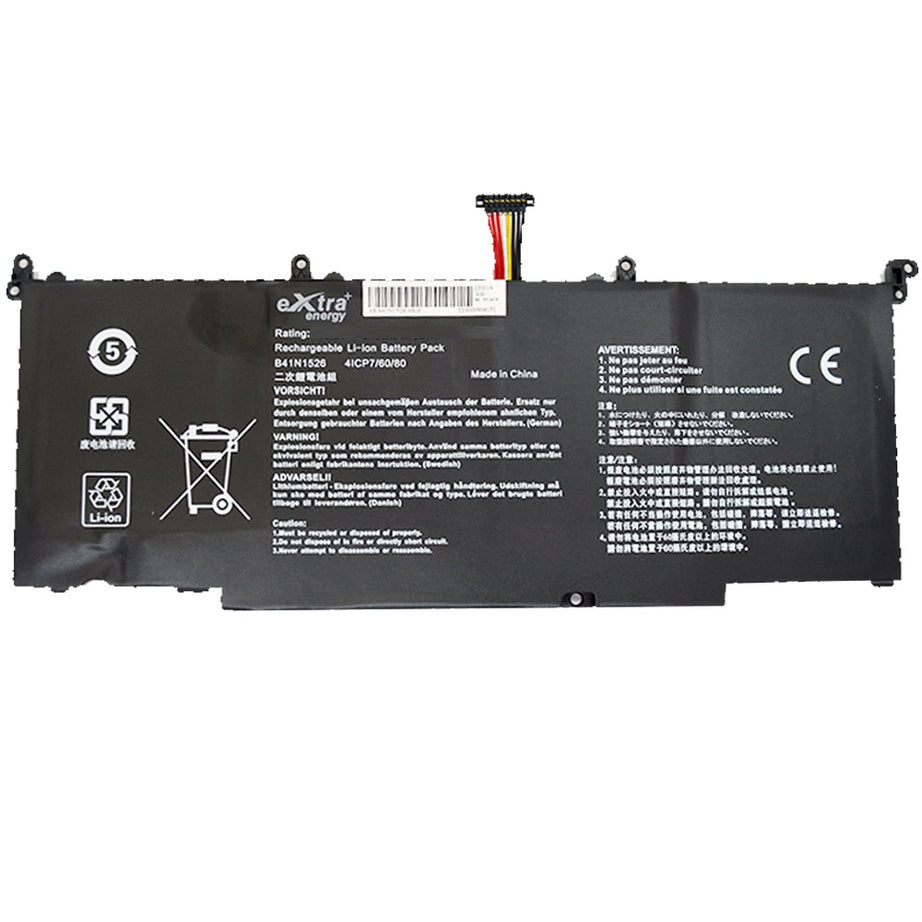 Baterie laptop Asus FX502 FX502V FX502VD FX502VM ROG Strix GL502VM GL502VT GL502VY B41N1526, 4 celule, 4150mAh, 15.2V, Li-Polymer