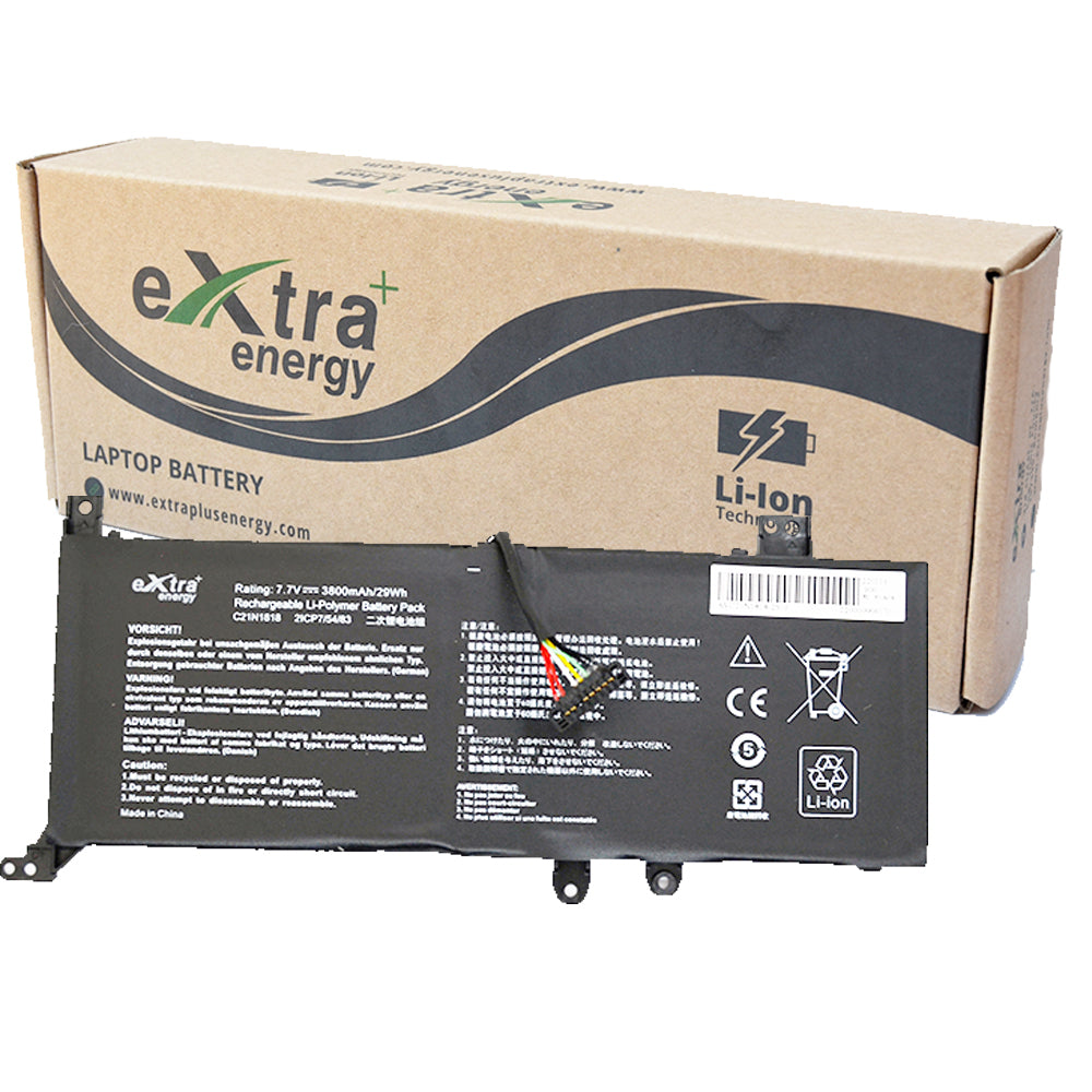 Baterie laptop Asus VivoBook 14 F412DA X412FJ F412FJ A412FA F412FA F412UA X412FA X412FL X412UA X412UB X412UF C21N1818 TIP C, 2 celule, 3800mAh, 7.7V, Li-Ion
