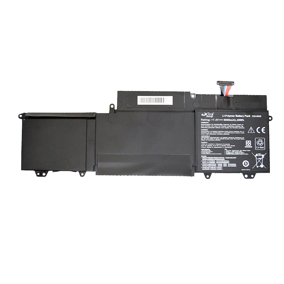 Baterie laptop Asus VivoBook U38N UX32 UX32VD UX32A Zenbook C23-UX32, 4 celule, 6600mAh, 7.4V, Li-Polymer