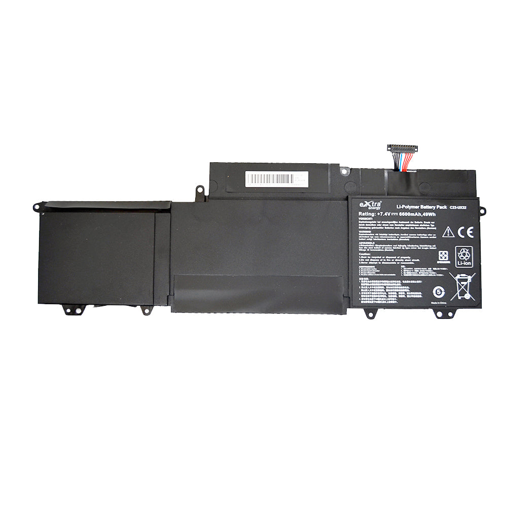 Baterie laptop Asus VivoBook U38N UX32 UX32VD UX32A Zenbook C23-UX32, 4 celule, 6600mAh, 7.4V, Li-Polymer