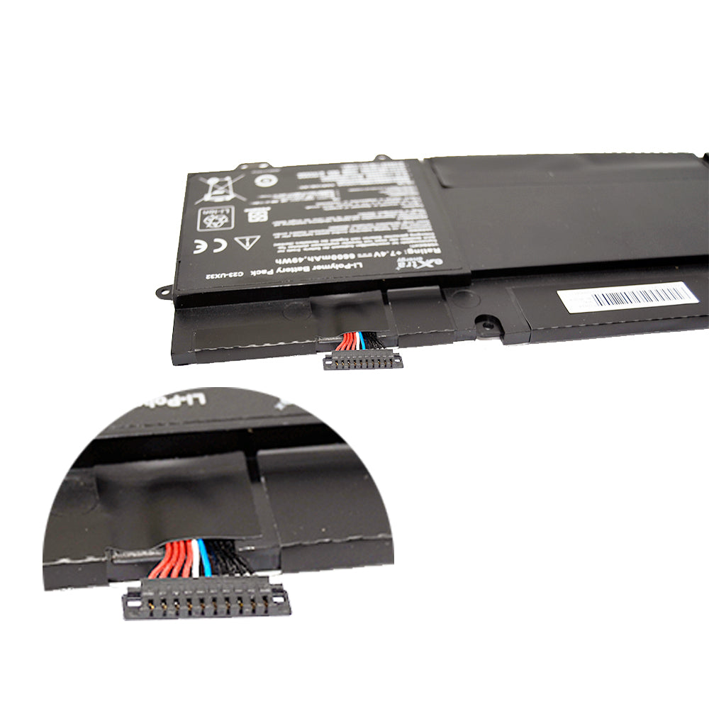 Baterie laptop Asus VivoBook U38N UX32 UX32VD UX32A Zenbook C23-UX32, 4 celule, 6600mAh, 7.4V, Li-Polymer