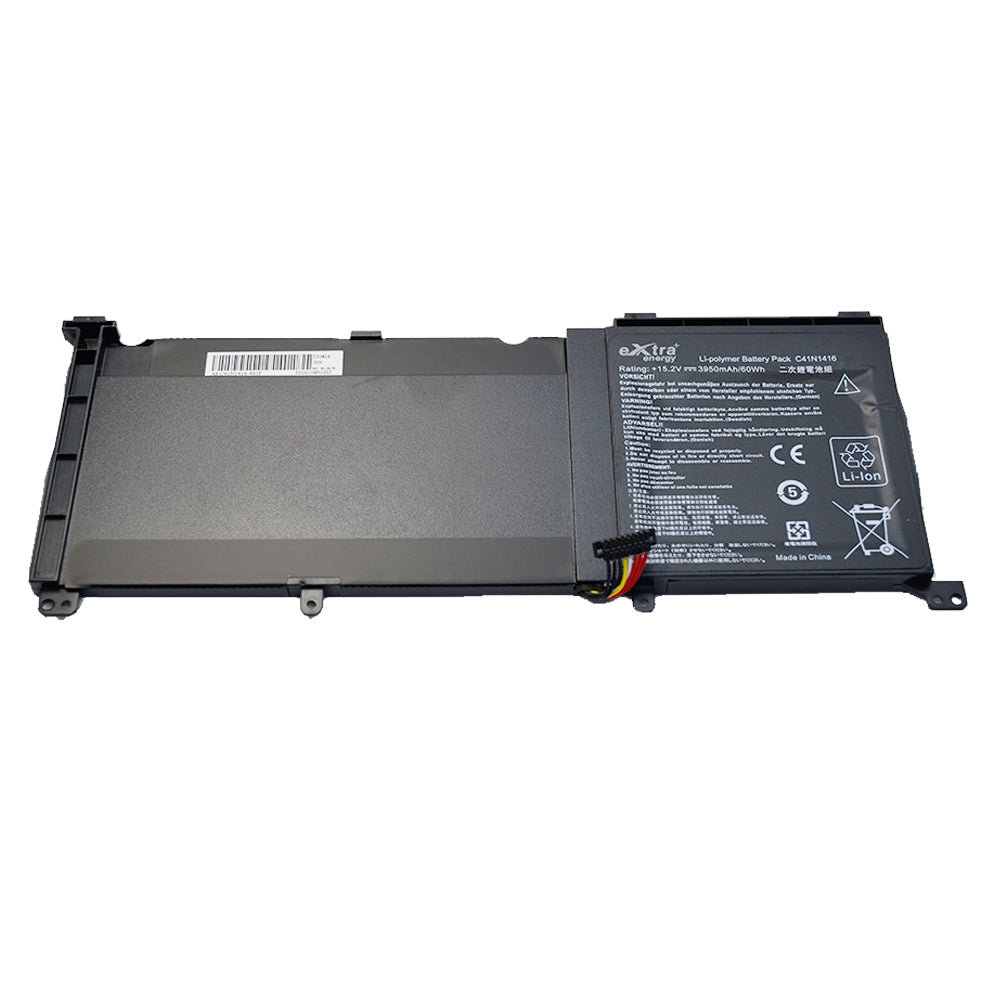 Baterie laptop Asus ZenBook Pro G501 G501VW G501VJ G501JW G601J N501J N501JW N501L UX501J UX501L UX501JW UX501VW UX501LW C41N1416, 4 celule, 4000mAh, 15.2V, Li-Ion