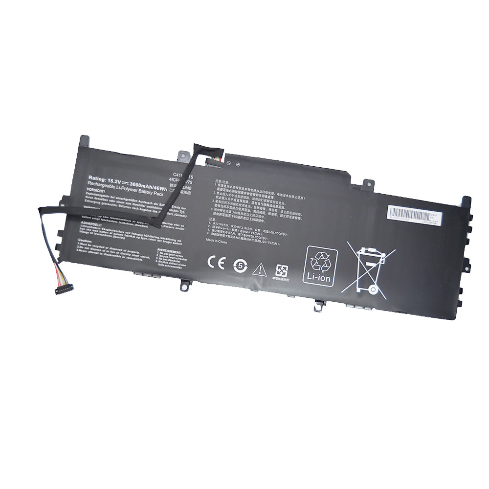 Baterie laptop Asus Zenbook 13 UX331UA UX331UA-1A UX331UA-1E UX331UN UX331FN U3100FN U3100UN C41N1715, 4 celule, 3000mAh, 15.2V, Li-Polymer