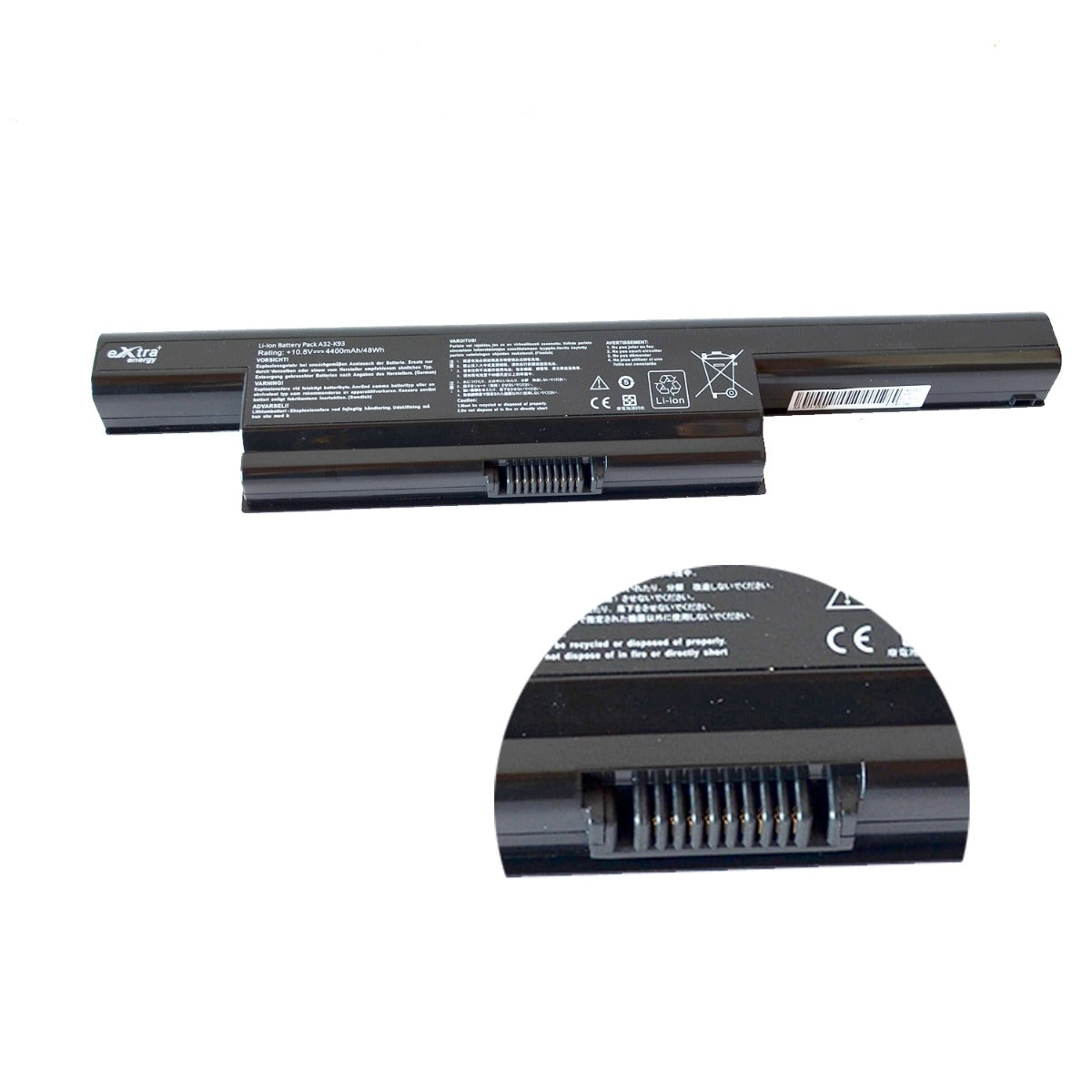 Baterie laptop Asus A93 K93 X93 A32-K93, 6 celule, 4400mAh, 11.1V, Li-Ion