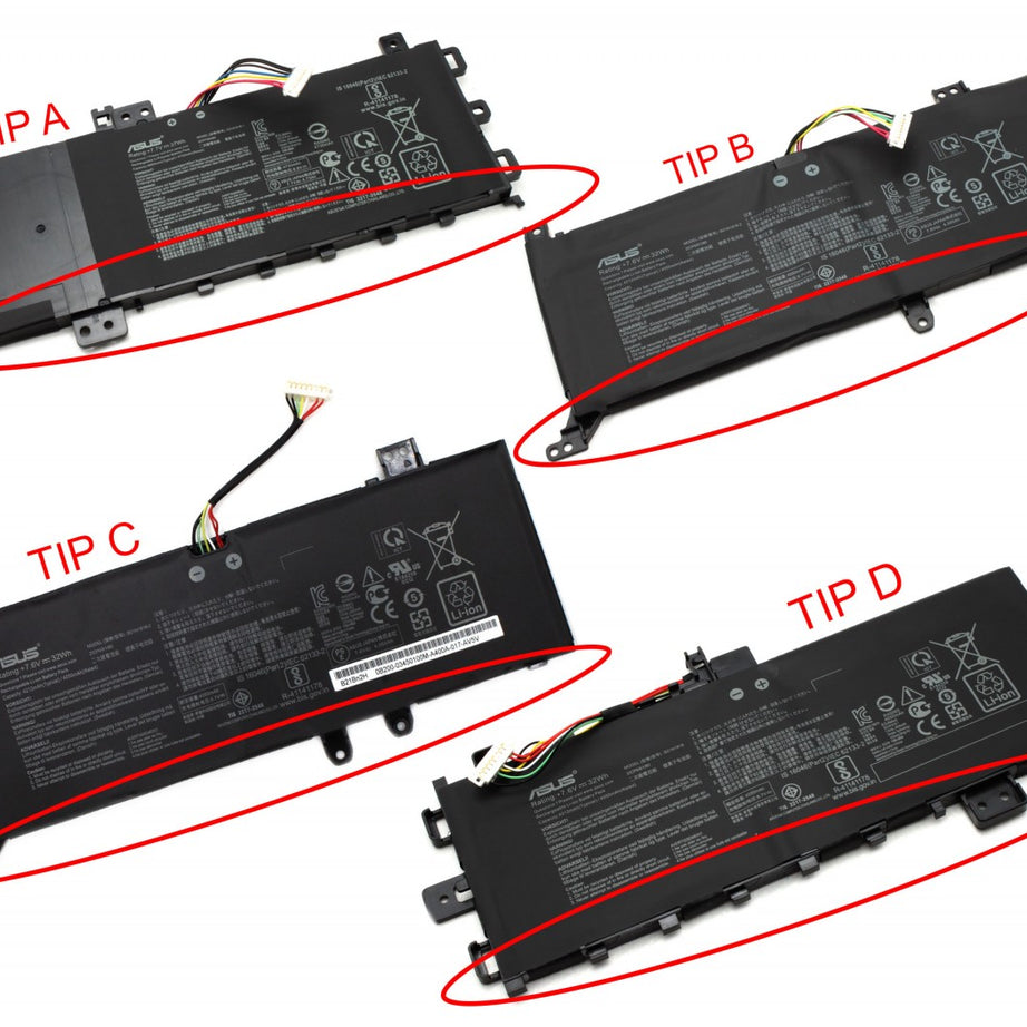 Baterie laptop Asus VivoBook 14 F412DA X412FJ F412FJ A412FA F412FA F412UA X412FA X412FL X412UA X412UB X412UF C21N1818 TIP C, 2 celule, 3800mAh, 7.7V, Li-Ion